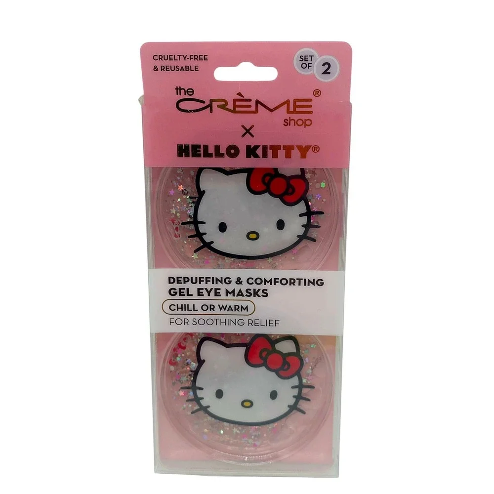 The Creme Shop Hello Kitty Gel Eye Masks Depuffing Comforting NWT
